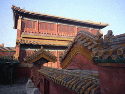 Building and Gate near the Palace of Tranquil Longevity at the Forbidden City