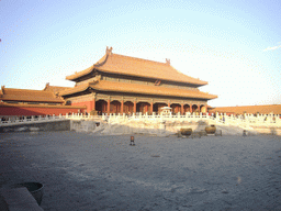 Front of the Hall of Heavenly Purity  at the Forbidden City