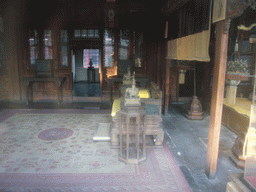 Interior of the Hall of Mental Cultivation at the Forbidden City