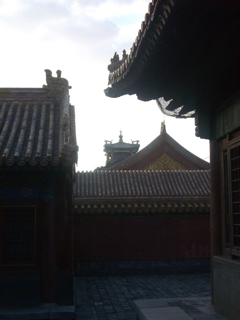 Alley near the Palace of Eternal Longevity at the Forbidden City