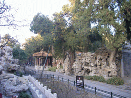 Road at the Imperial Garden of the Forbidden City