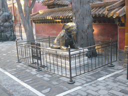 Bronze statue at the Imperial Garden of the Forbidden City