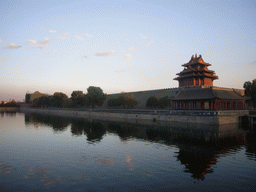 The Moat and the northwest Corner Tower of the Forbidden City