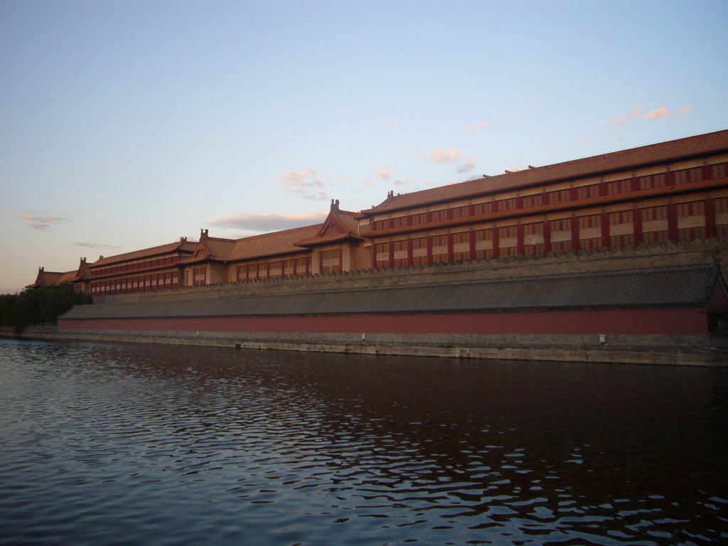 The Moat and the west side of the Forbidden City