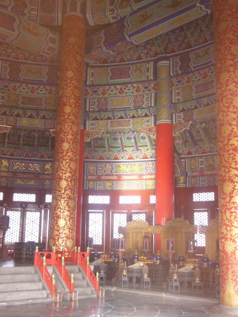 Interior of the Hall of Prayer for Good Harvests at the Temple of Heaven