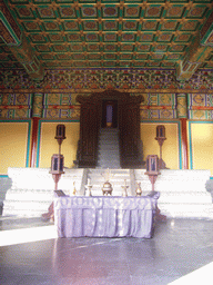 Interior of the Imperial Hall of Heaven at the Temple of Heaven