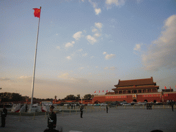 Flag-Lowering Ceremony at Tiananmen Square, in front of the Gate of Heavenly Peace