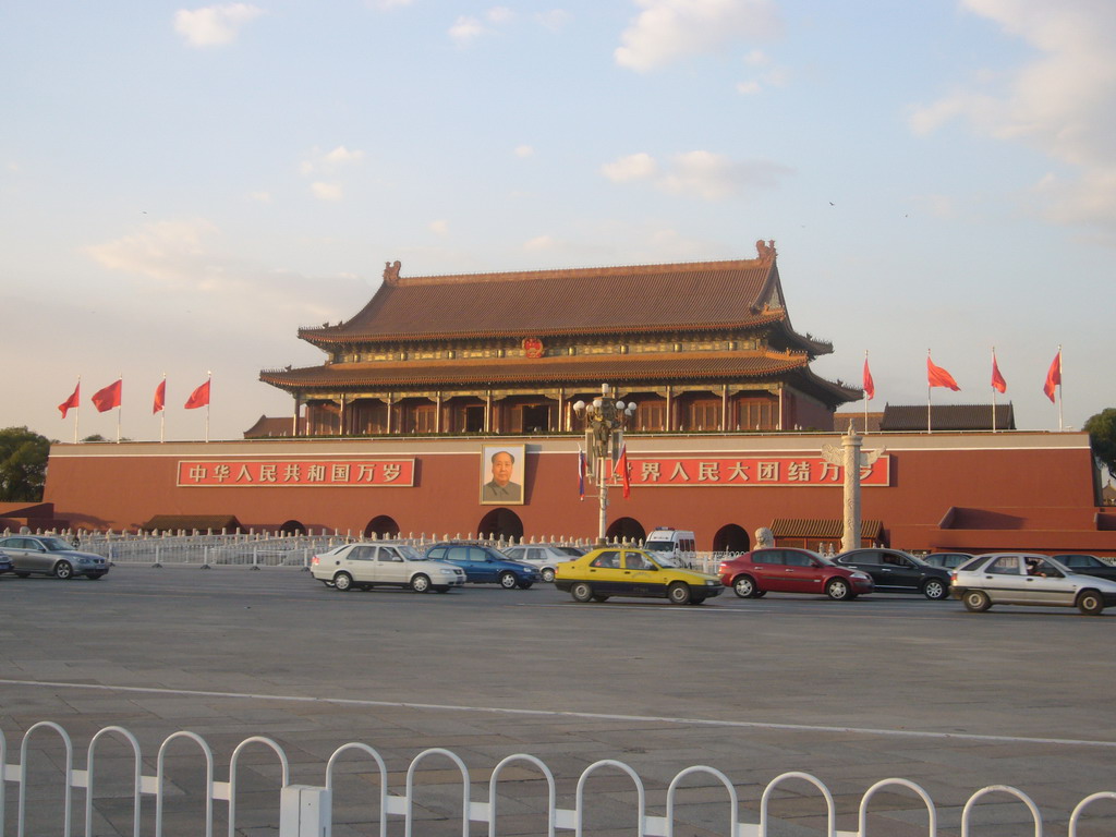 The Gate of Heavenly Peace at Tiananmen Square