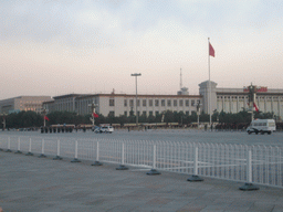 Flag-Lowering Ceremony at Tiananmen Square, in front of the National Museum of China