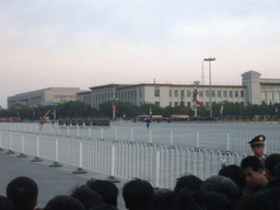 Flag-Lowering Ceremony at Tiananmen Square, in front of the National Museum of China