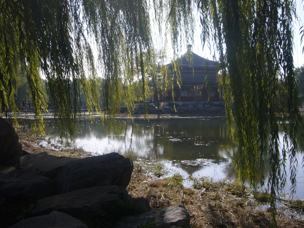 The Jianbi Pavilion at the Old Summer Palace