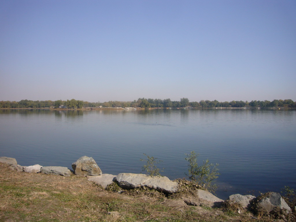 The east side of the Fuhai Sea at the Old Summer Palace