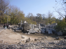 Ruins of the Xieqiqu building at the European Palaces at the Old Summer Palace