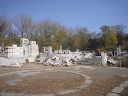 Ruins of the Xieqiqu building at the European Palaces at the Old Summer Palace