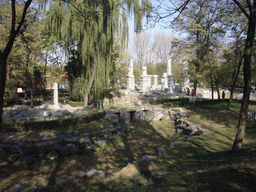 Ruins of the Fangwai Guan belvedere at the European Palaces at the Old Summer Palace