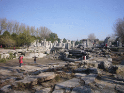 Ruins of the Haiyan Tang building at the European Palaces at the Old Summer Palace