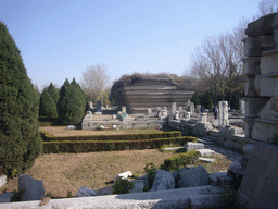 Ruins of the Haiyan Tang building at the European Palaces at the Old Summer Palace