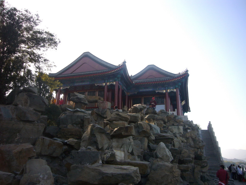 The Hall of Embracing the Universe at the South Lake Island at the Summer Palace