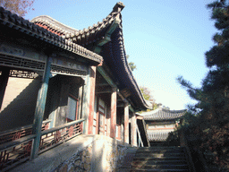 Staircase and pavilions on the southeast side of Longevity Hill at the Summer Palace