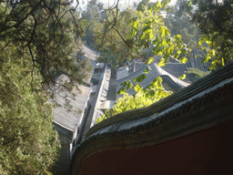 Rooftops on the southeast side of Longevity Hill at the Summer Palace