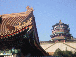 The Gate of Dispelling Clouds and the Tower of Buddhist Incense at the Summer Palace