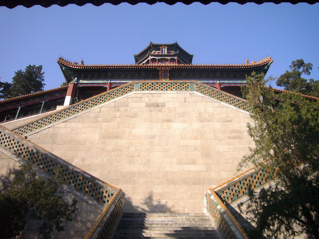 Staircase to the Tower of Buddhist Incense at the Summer Palace
