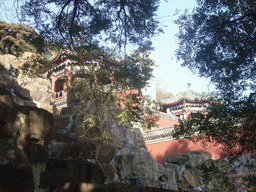 The Revolving Archives at the Summer Palace, viewed from the staircase to the Tower of Buddhist Incense