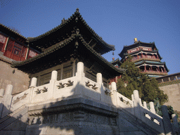 The Baoyun Pavilion and the Tower of Buddhist Incense at the Summer Palace