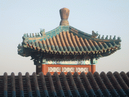 Pavilion on the east side of the Tower of Buddhist Incense at the Summer Palace, viewed from the Tower of Buddhist Incense