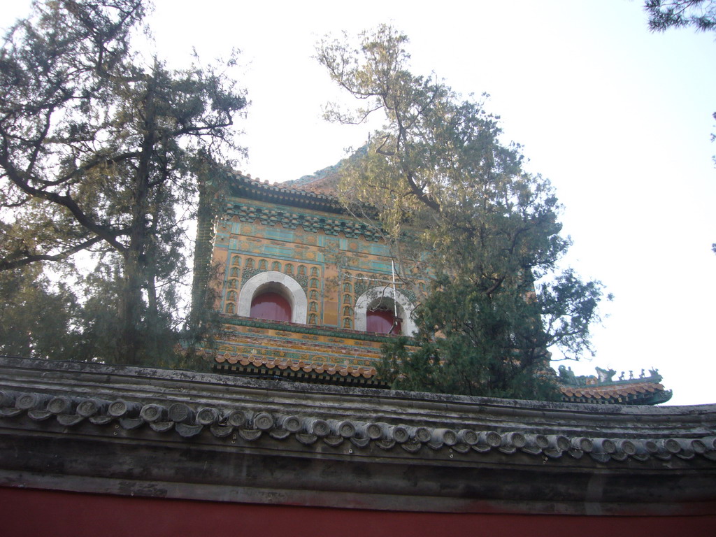 The Hall of the Sea of Wisdom at the Summer Palace, viewed from the Realm of Multitudinous Fragrance gate