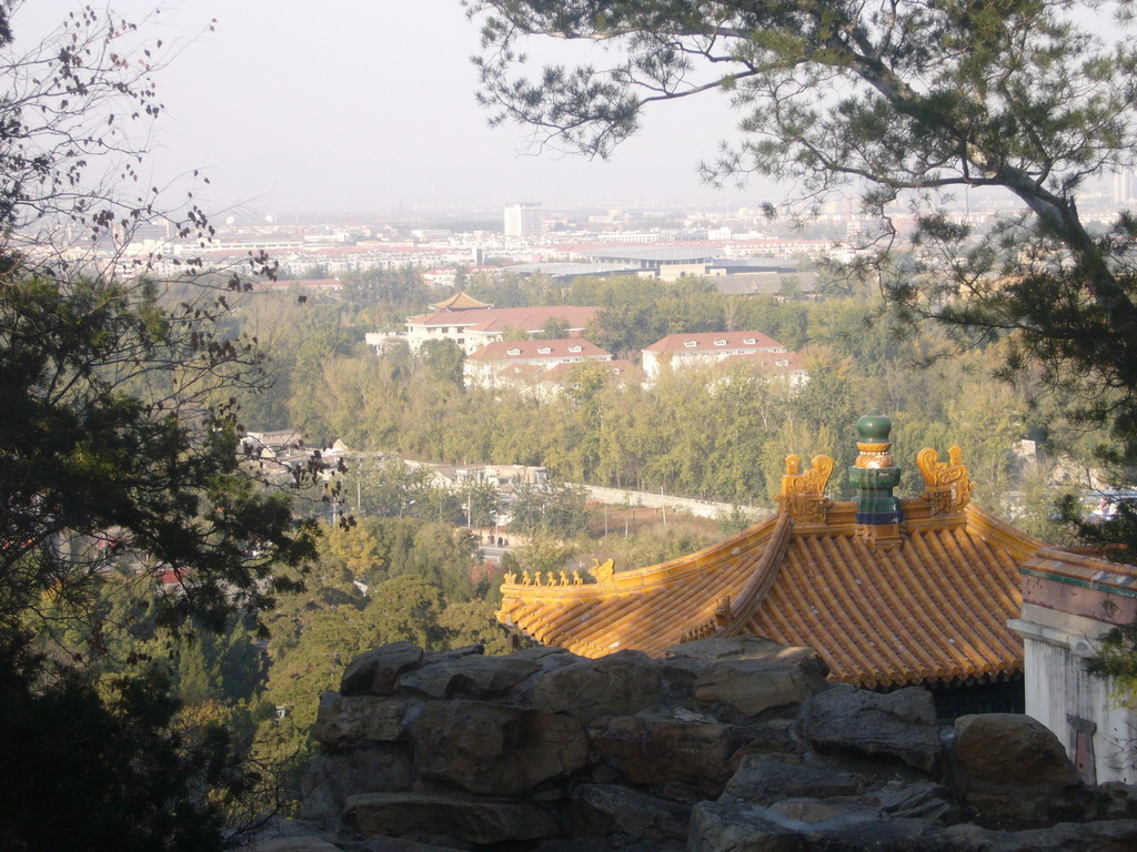 Area at the back side of the Summer Palace, viewed from the Hall of the Sea of Wisdom