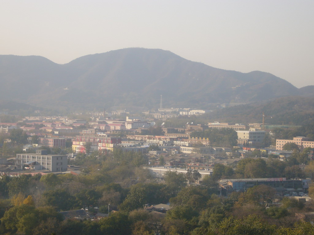 Area at the back side of the Summer Palace, viewed from the Four Great Regions temple complex