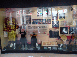 Exposition at the right entrance of the Li Yuan Theatre in the Qianmen Jianguo Hotel