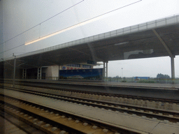 Zhengding Airport Railway Station, viewed from the high speed train to Zhengzhou