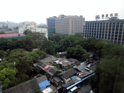 Hutong just south of the Beijing Prime Hotel Wanfujing, viewed from our room
