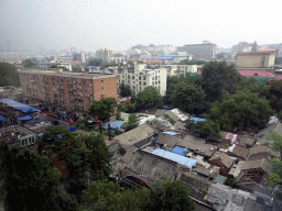 Hutong just south of the Beijing Prime Hotel Wanfujing, viewed from our room