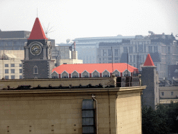 Building at the Beijing Jingshan School, viewed from our room at the Beijing Prime Hotel Wanfujing