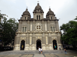 Front of St. Joseph`s Wangfujing Church at Wangfujing Street