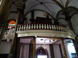 Nave and balcony of St. Joseph`s Wangfujing Church