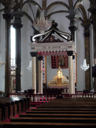 Apse and altar of St. Joseph`s Wangfujing Church