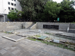 The Dong`anmen Ming Imperial Palace Relics at Dong`anmen Street