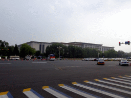 East Chang`an Avenue and the north side of the National Museum of China