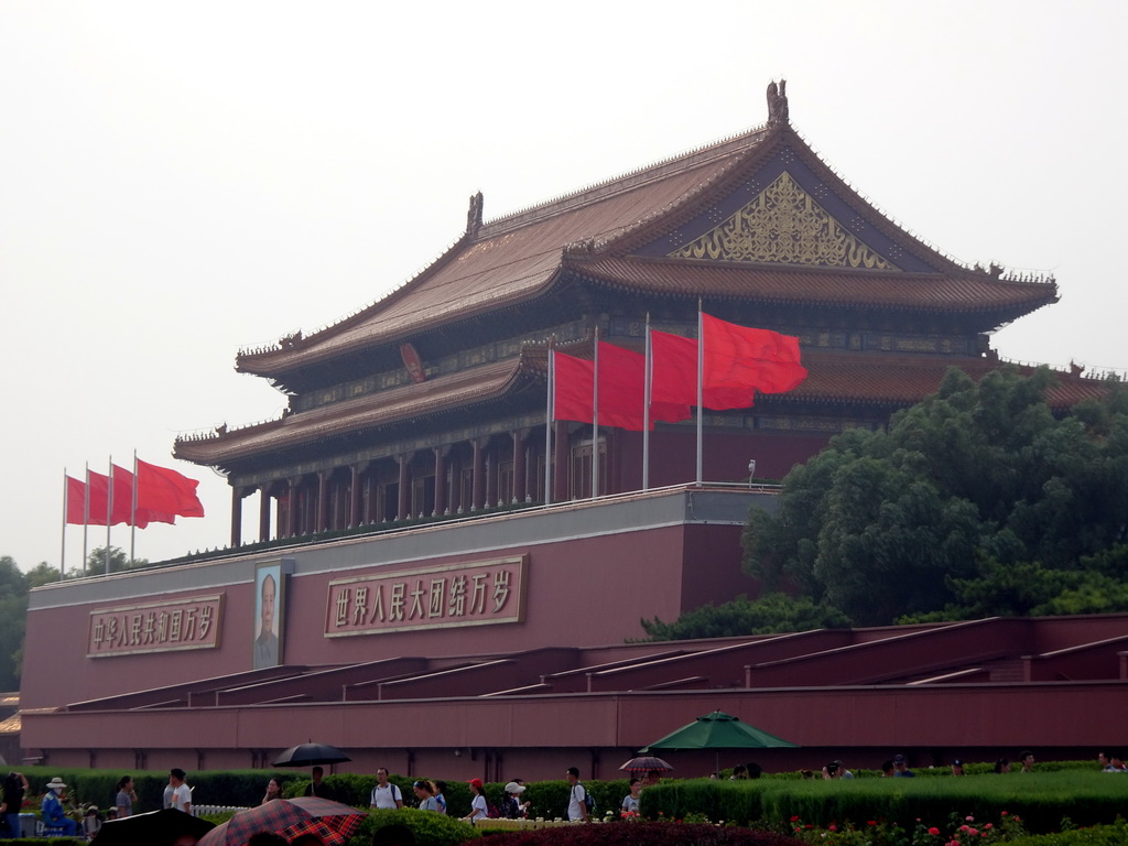 The Gate of Heavenly Peace at Tiananmen Square