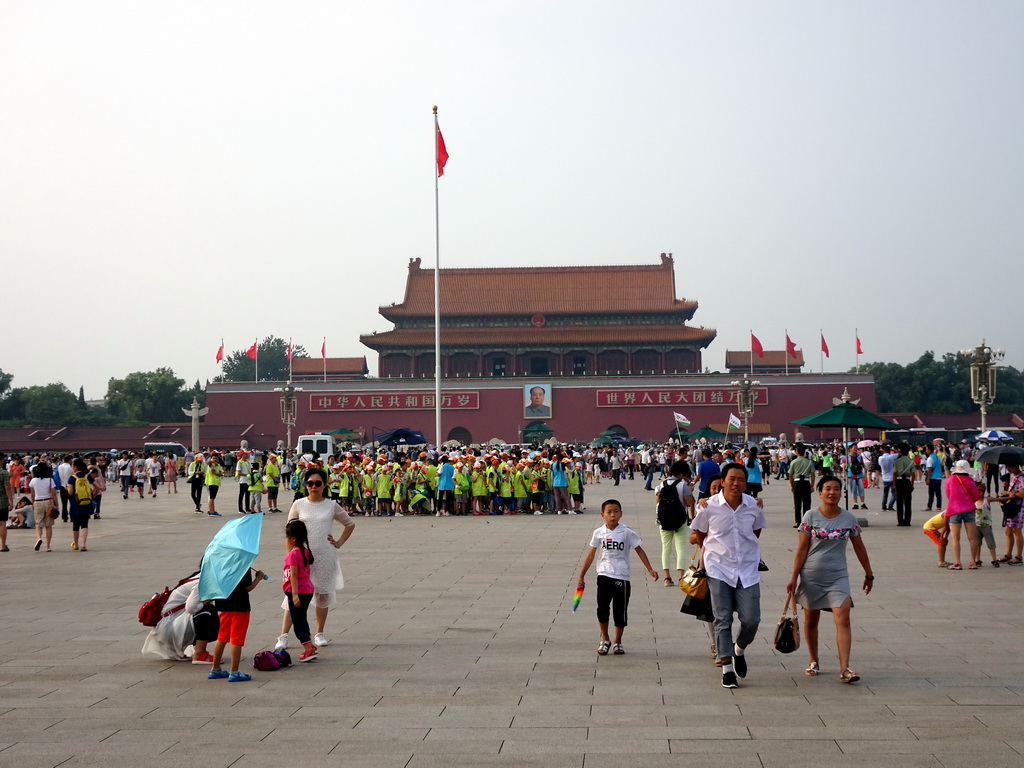 Tiananmen Square and the Gate of Heavenly Peace