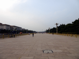 Southwest side of Tiananmen Square