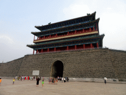 Front of Zhengyang Gate at Tiananmen Square