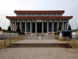 Back side of the Mausoleum of Mao Zedong at Tiananmen Square