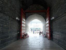 Interior of Zhengyang Gate