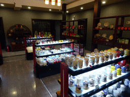 Shop in a tea house at Heiquan Road