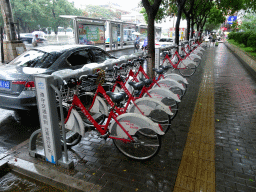 Public rental bicycles at Dongsi West Street